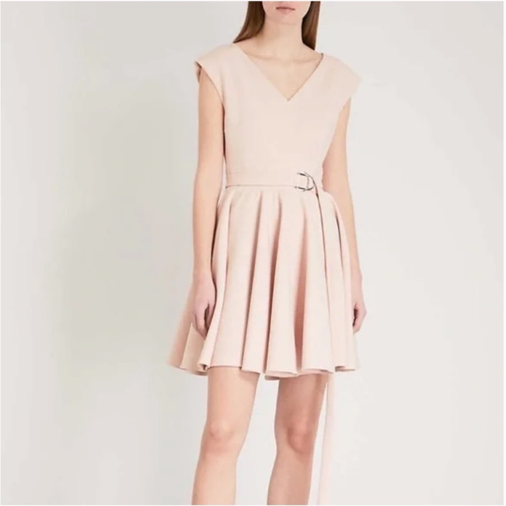 Maje Rimae Pink Mini Dress